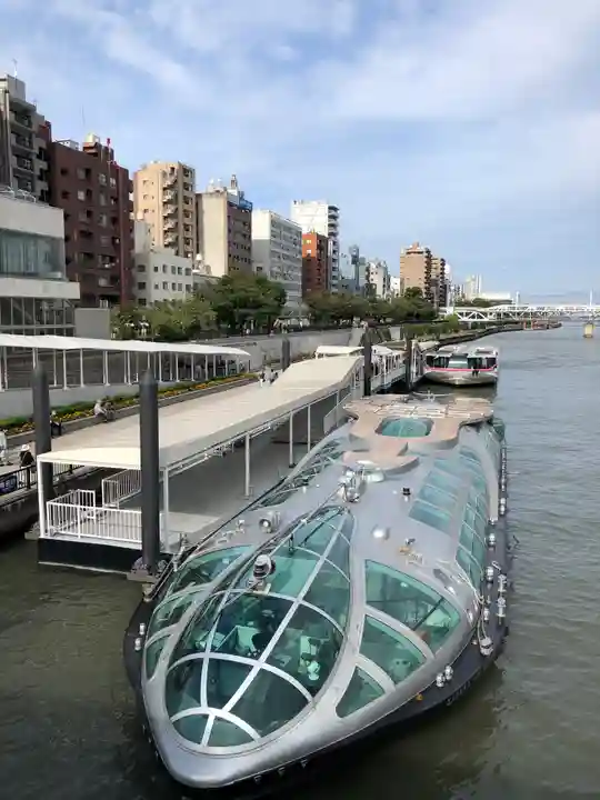 浅草神社の景色