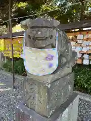 菊田神社の狛犬