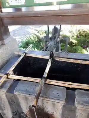 行田八幡神社の手水舎
