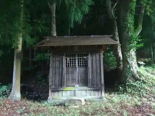 阿智羅神社の本殿