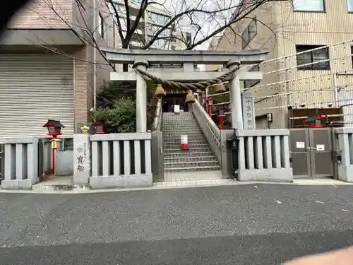 十番稲荷神社の鳥居
