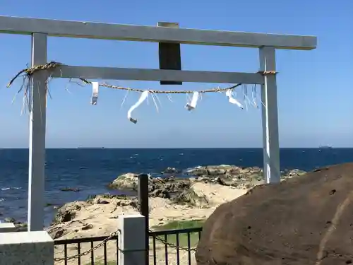 洲崎神社の鳥居