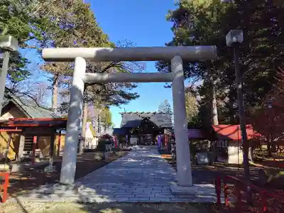 上富良野神社の鳥居