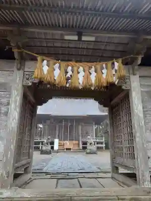 登米神社の山門・神門