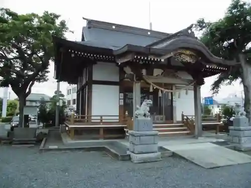 妻田神社の本殿・本堂
