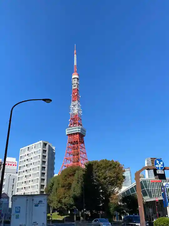 芝東照宮の周辺