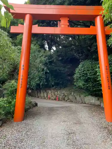 伊豆山神社の鳥居