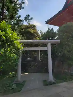 穴八幡宮の鳥居