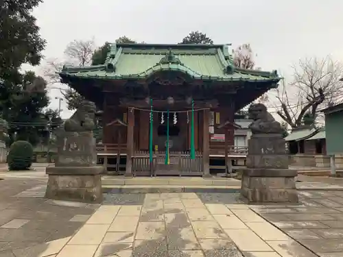 諏訪神社の本殿・本堂