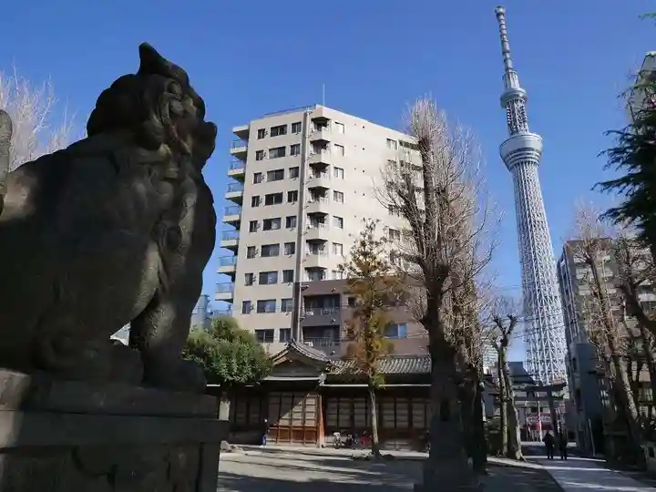 牛嶋神社の景色