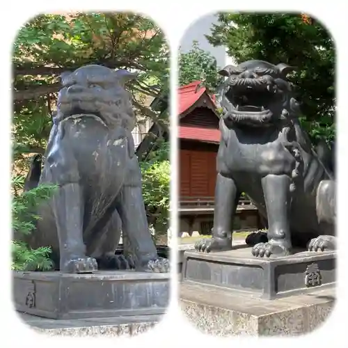 三吉神社の狛犬