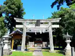 津毛利神社の鳥居