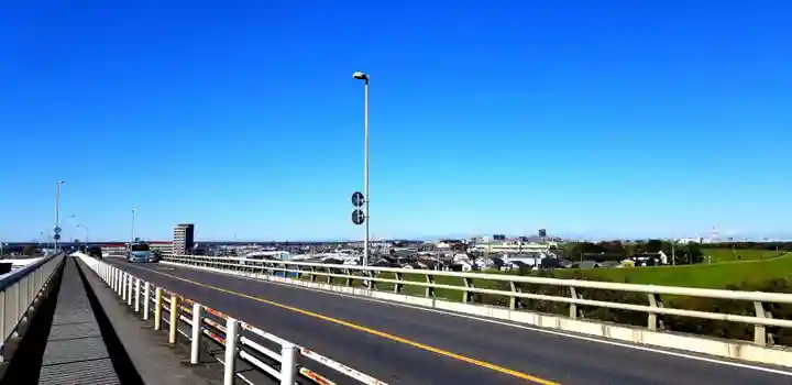 鵜森稲荷神社の周辺