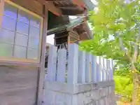 神明社(板葺)の本殿・本堂