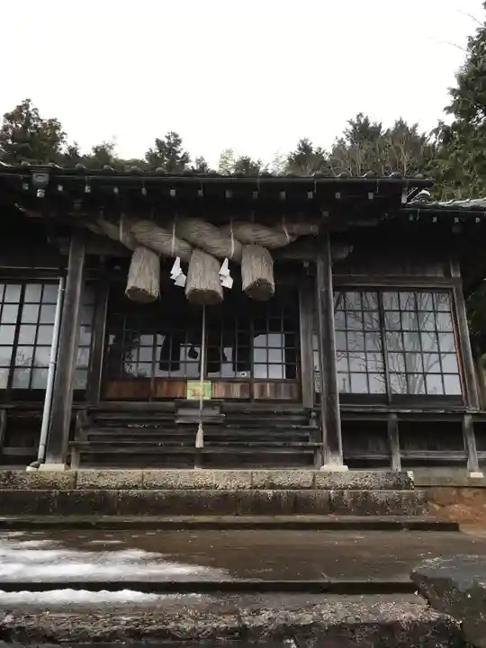 野白神社の本殿・本堂