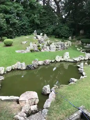 萬福寺の庭園