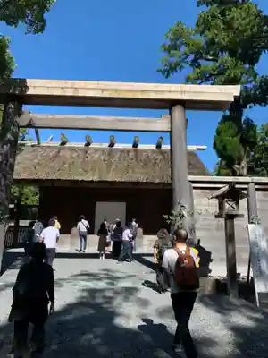 伊勢神宮外宮(豊受大神宮)の鳥居