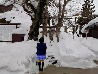 円通三匝堂(さざえ堂)の鳥居