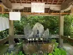 国宝　長寿寺の手水