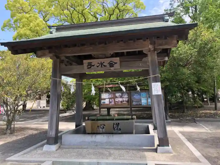 津嶋神社の手水舎
