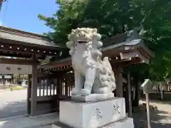 白鷺神社の狛犬