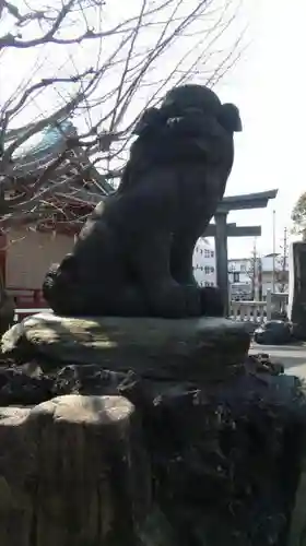 河原町稲荷神社の狛犬