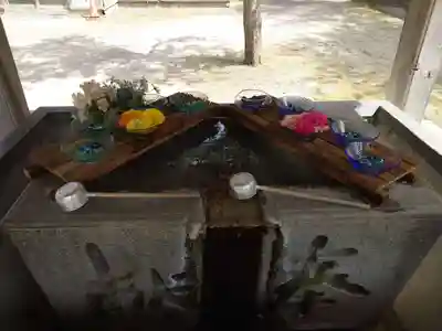 網走神社の手水舎