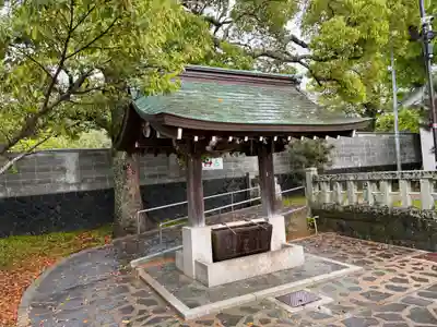 松陰神社の手水舎