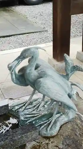 白鷺神社の手水舎