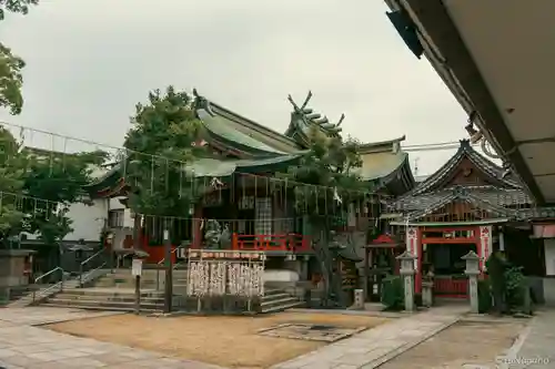 阿倍王子神社の本殿・本堂