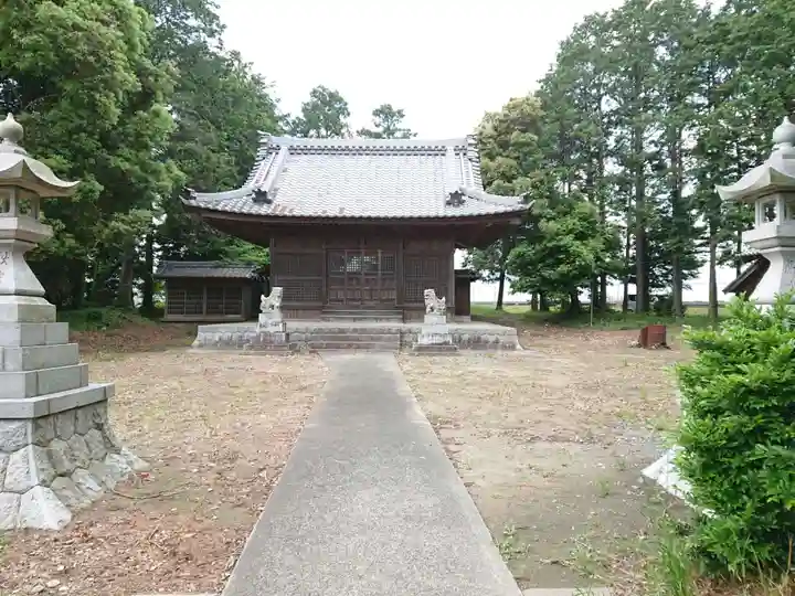 仲条新草社の本殿・本堂