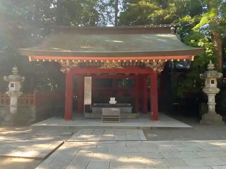 香取神宮の手水舎