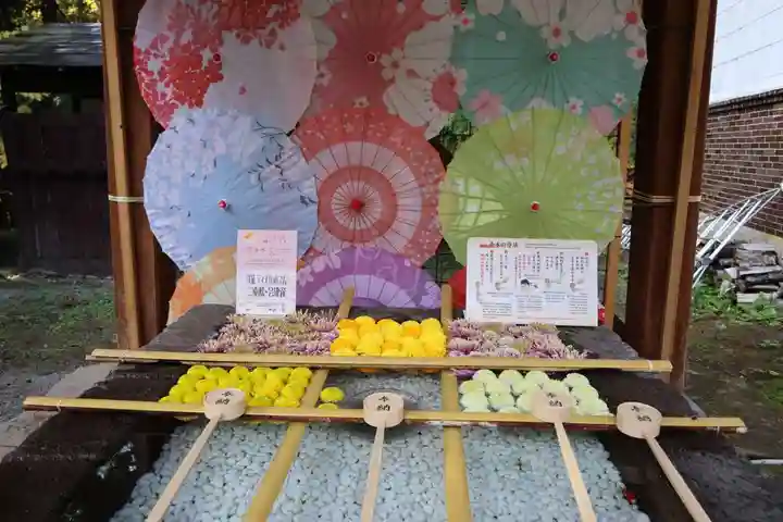 土津神社|こどもと出世の神さまの手水舎