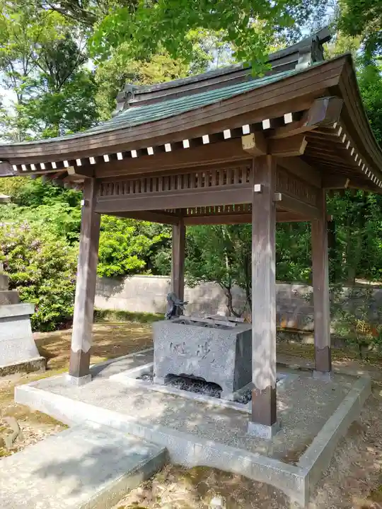 白山宮の手水舎