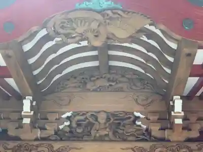 山中諏訪神社の芸術