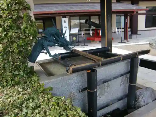 水戸東照宮の手水舎