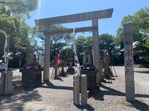 成岩神社の鳥居