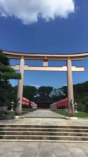 長野縣護國神社の鳥居