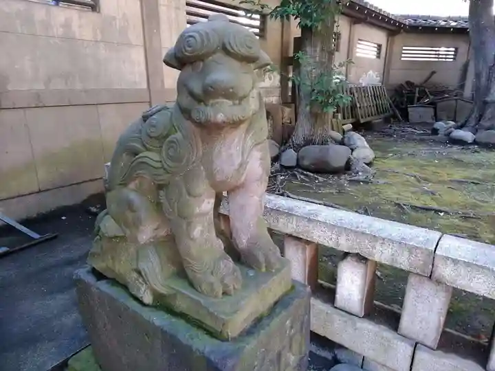 天祖神社の狛犬