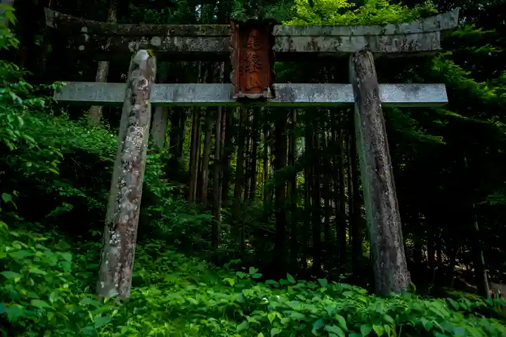 賀蘇山神社の鳥居