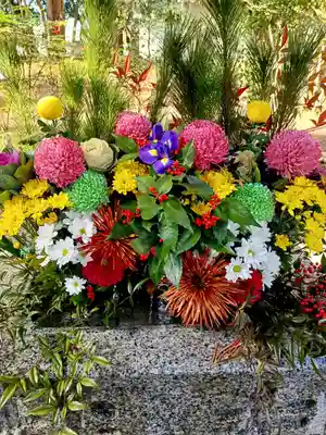 諏訪八幡神社の手水舎