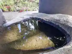 岩崎二前神社の手水