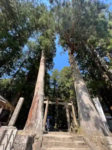 室生龍穴神社の鳥居