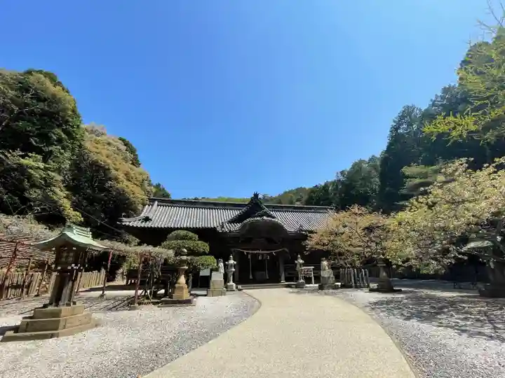 早吸日女神社の本殿・本堂