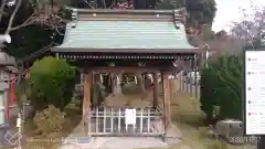 常陸第三宮　吉田神社の手水