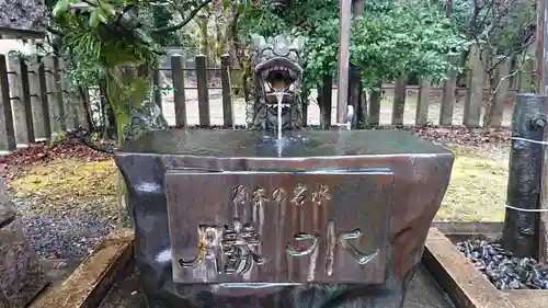 京都乃木神社の手水舎