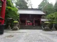 北口本宮冨士浅間神社の山門・神門