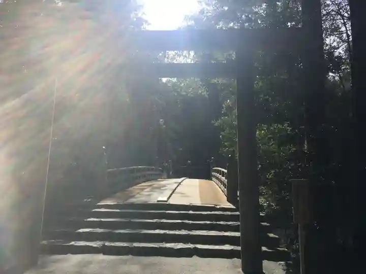 伊勢神宮内宮(皇大神宮)の鳥居