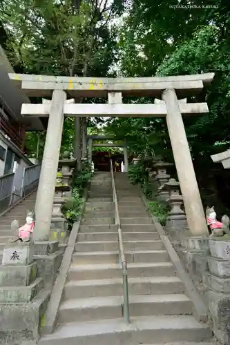 王子稲荷神社の鳥居