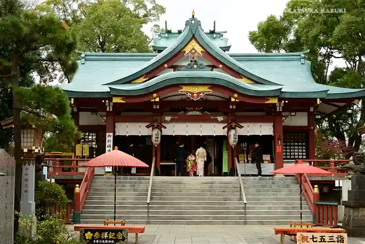 多摩川浅間神社の本殿・本堂